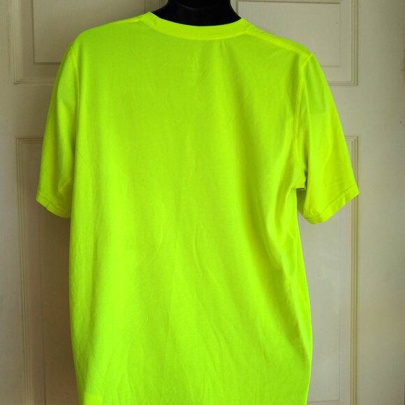 Nike dri-fit men's neon yellow & blue Beast Shirt - Picture 5 of 5